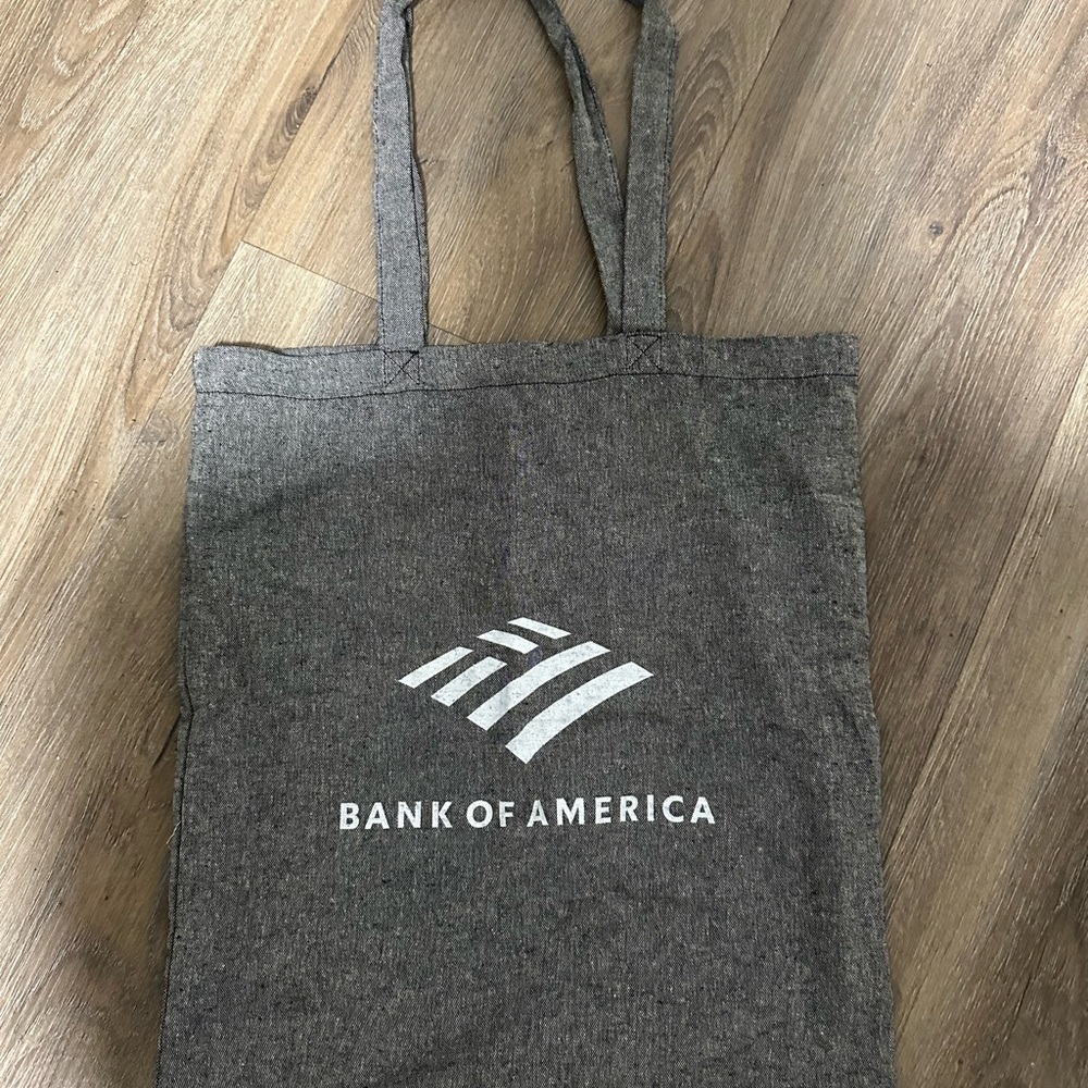 Gray Tote Bag